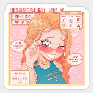 HOUSBOUND HONEY 2.0 Sticker